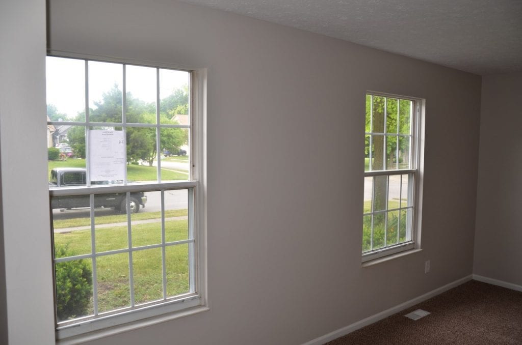 After: brand-new windows to brighten up a space